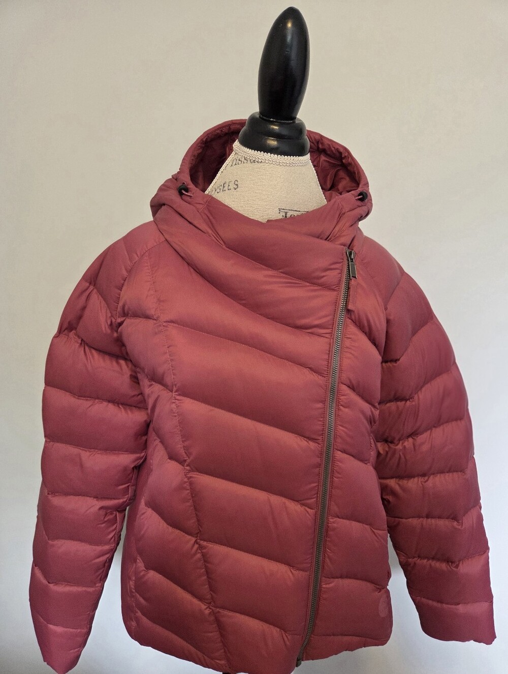 L.L. Bean Women’s Boundless Down Puffer Jacket - Asymmetrical Zip
